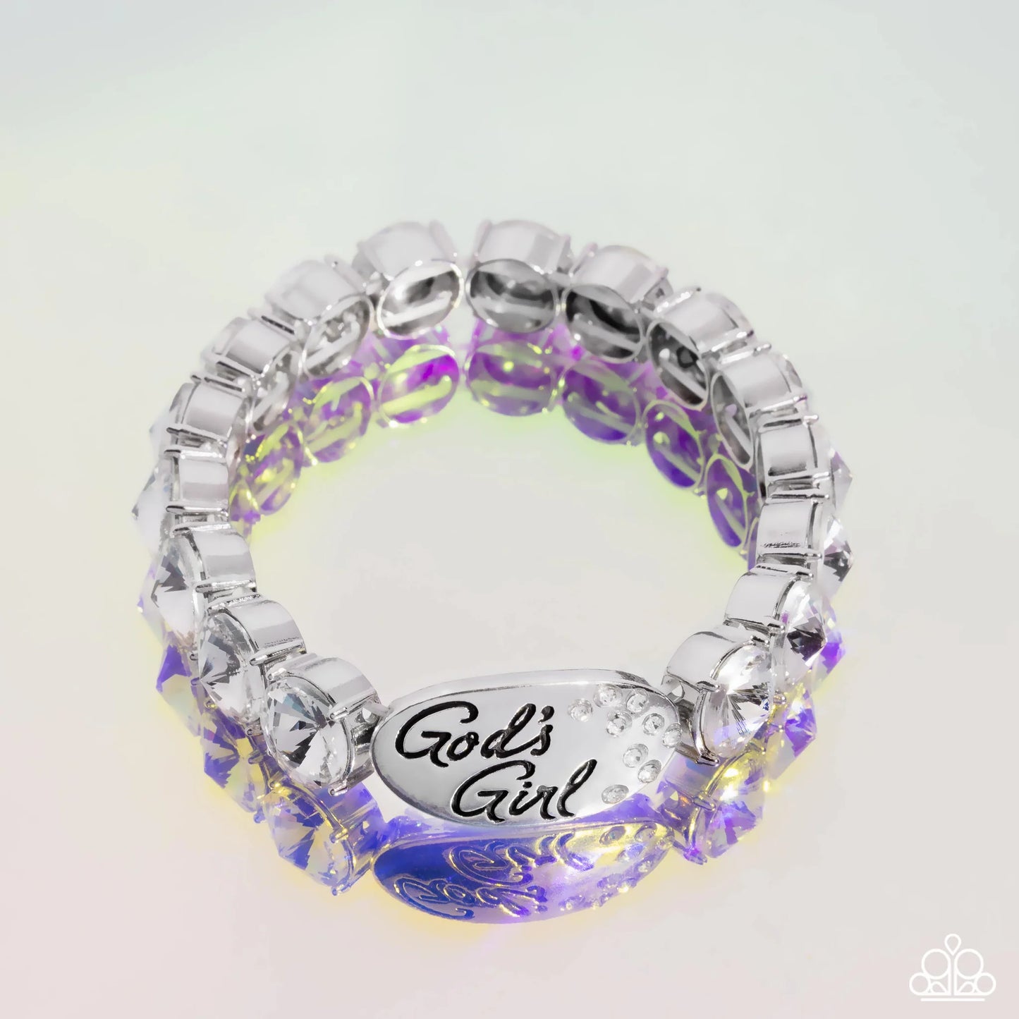 Paparazzi God’s Grace Bracelet - White