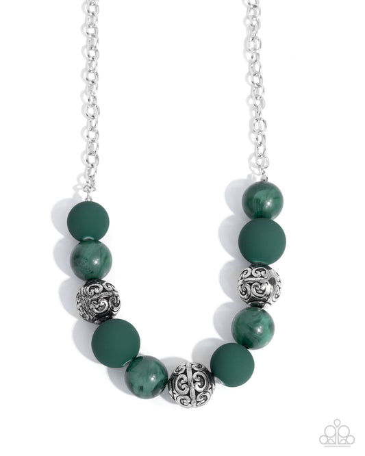 Bewitching Texture - Green